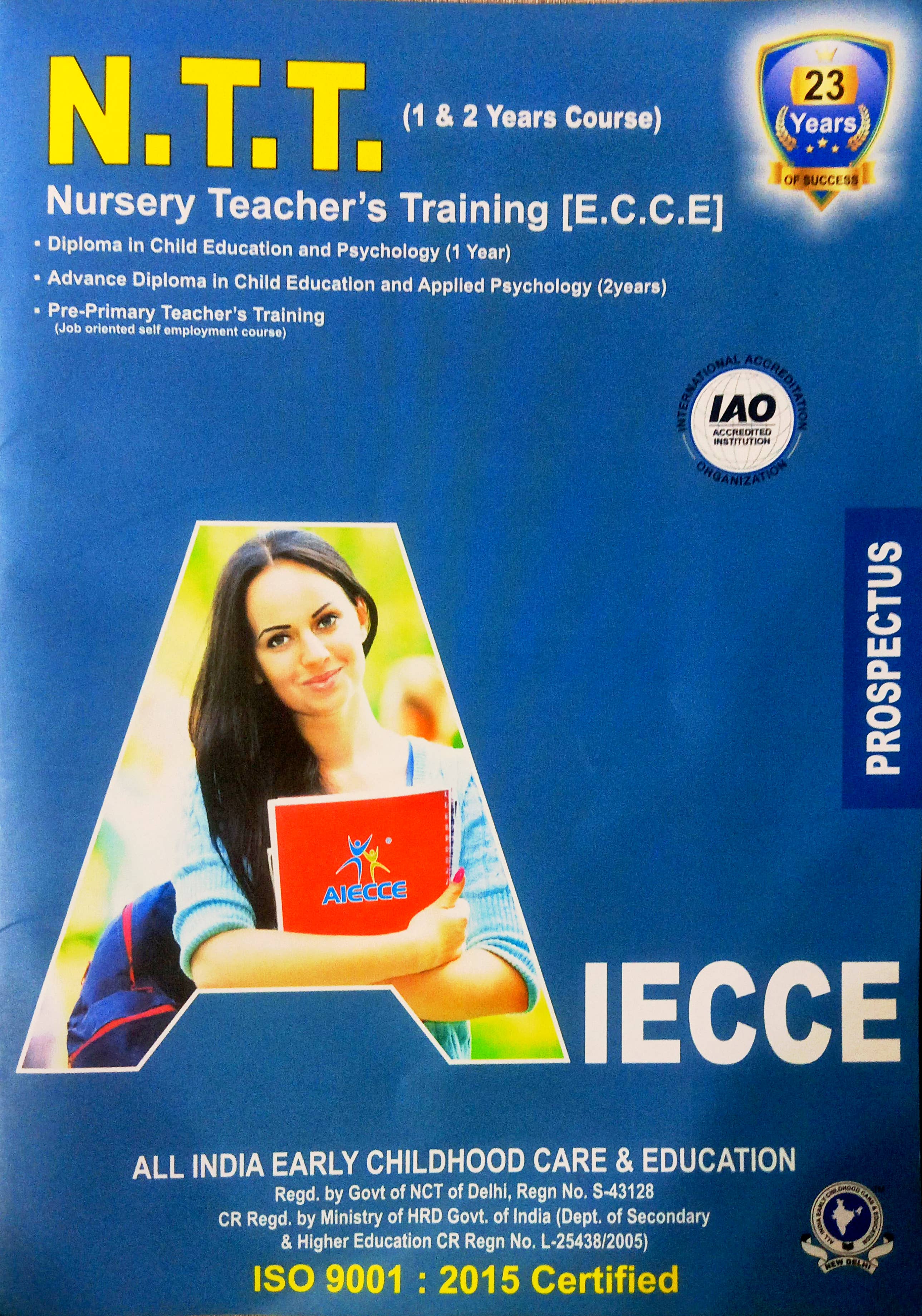 NTT Prospectus Cover